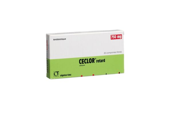 Ceclor retard cpr pell ret 750 mg 20 pce