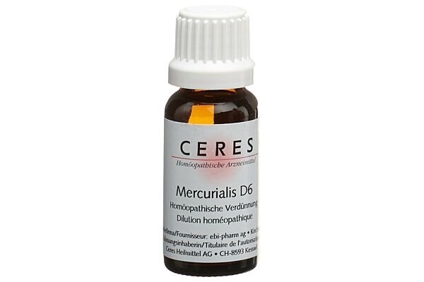 Ceres mercurialis 6 D dilution fl 20 ml