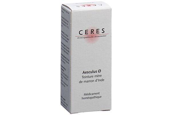 Ceres Aesculus Urtinkt Fl 20 ml