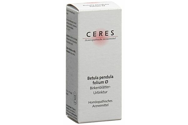 Ceres Betula pendula folium Urtinkt Fl 20 ml