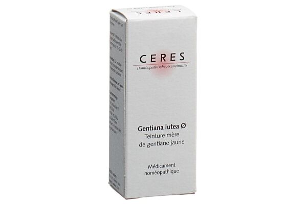 Ceres Gentiana lutea Urtinkt Fl 20 ml