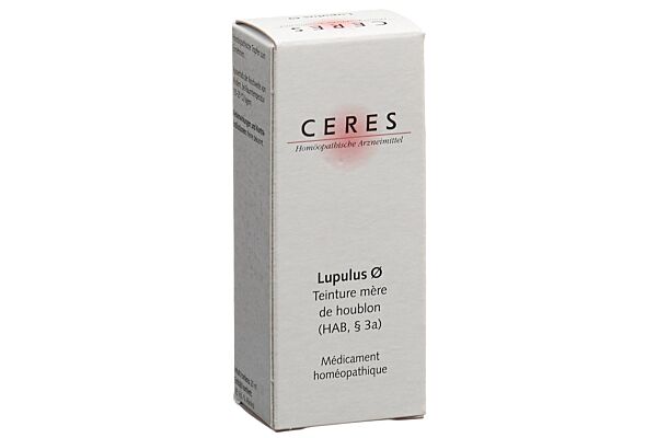 Ceres Lupulus Urtinkt Fl 20 ml