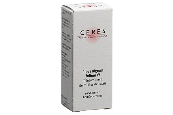 Ceres Ribes nigrum folium Urtinkt 20 ml