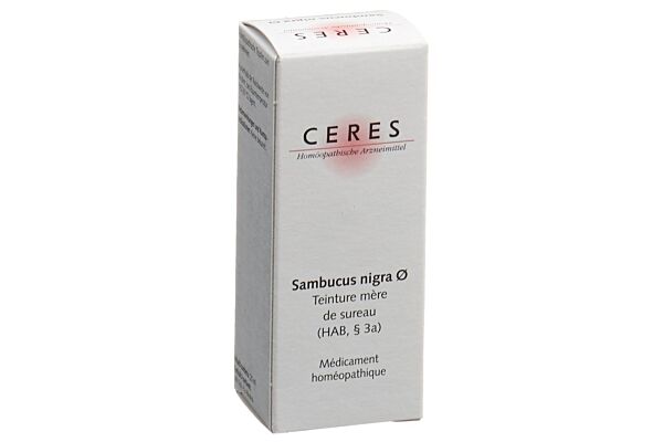 Ceres sambucus nigra teint mère fl 20 ml