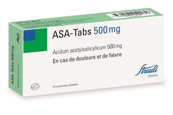 ASA-Tabs Tabl 0.5 g 20 Stk