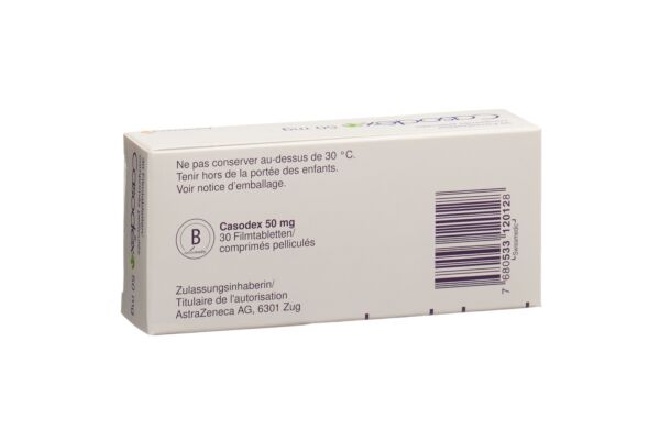 Casodex Filmtabl 50 mg 30 Stk