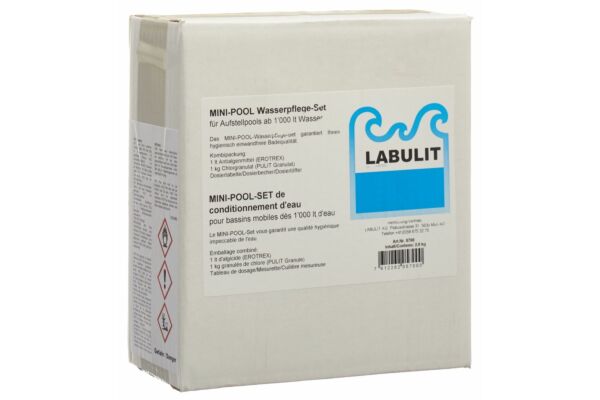 LABULIT Mini Pool Pflegeset m Pulit G/Erotrex 2 kg
