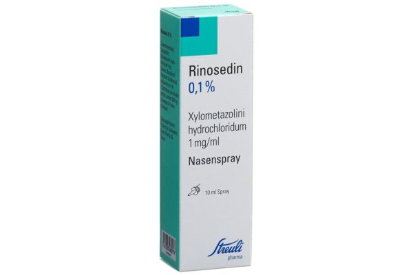 Rinosedin spray nasal 0.1 % 10 ml