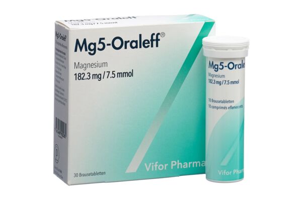 Mg5-Oraleff cpr eff 7.5 mmol bte 30 pce