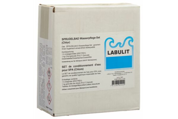 Labulit Sprudelbad Wasserpflegeset Chlor Karton 2 kg