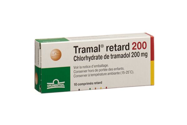 Tramal retard Ret Tabl 200 mg 10 Stk