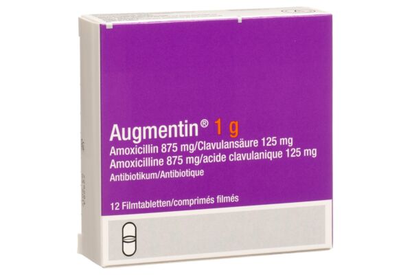 Augmentin cpr pell 1 g adult 12 pce