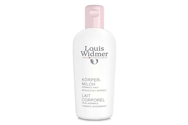 Louis Widmer lait corporel sans parfum 200 ml