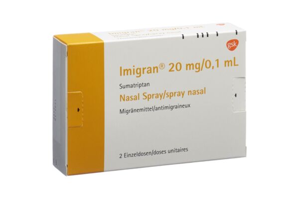 Imigran Nasenspray 20 mg 2 x 1 Dos