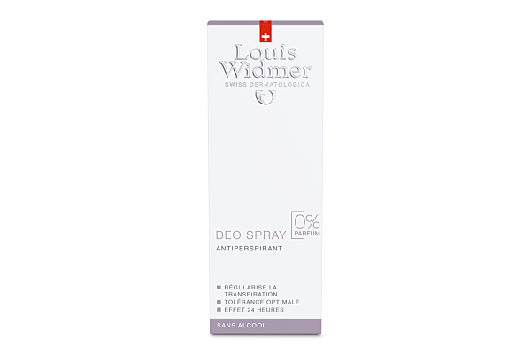 Louis Widmer Deodorant Emulsion Spray ohne Parfum 75 ml