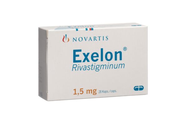 Exelon caps 1.5 mg 28 pce