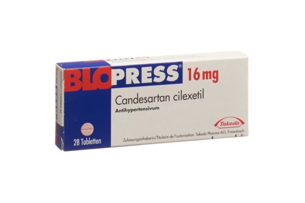 Blopress Tabl 16 mg 28 Stk
