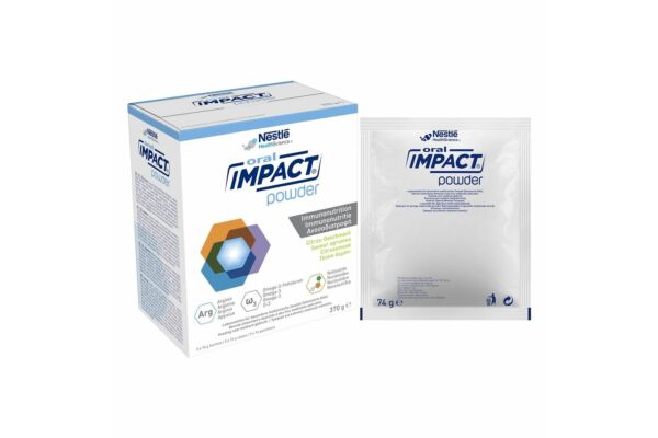 Impact Oral immunonutrition pdr citrus 5 sach 74 g