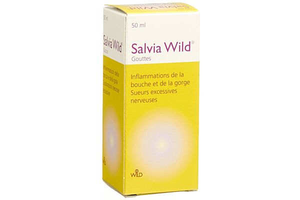 Salvia Wild Tropfen Fl 50 ml
