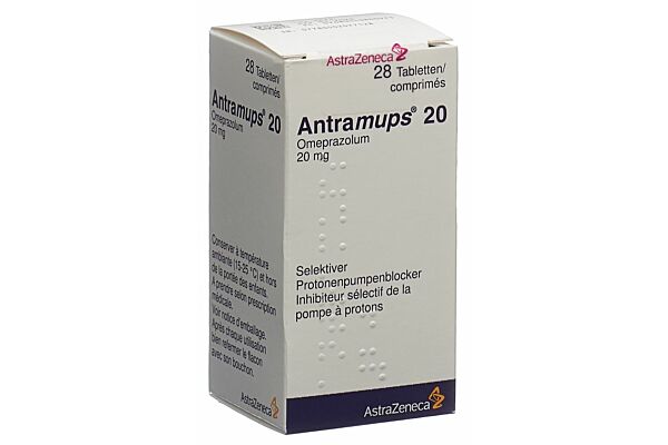 Antramups cpr 20 mg bte 28 pce