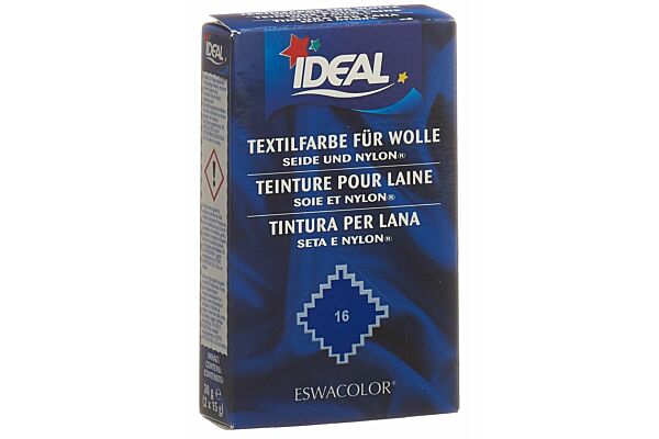 Ideal Wolle Color Plv No16 blau franc 30 g