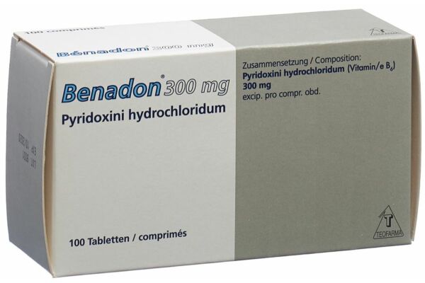 Benadon Tabl 300 mg 100 Stk