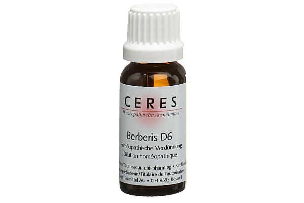Ceres Berberis D 6 Dilution Fl 20 ml