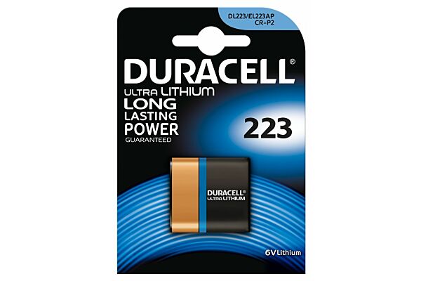 Duracell Batterie Foto Ultra 223 6.0V