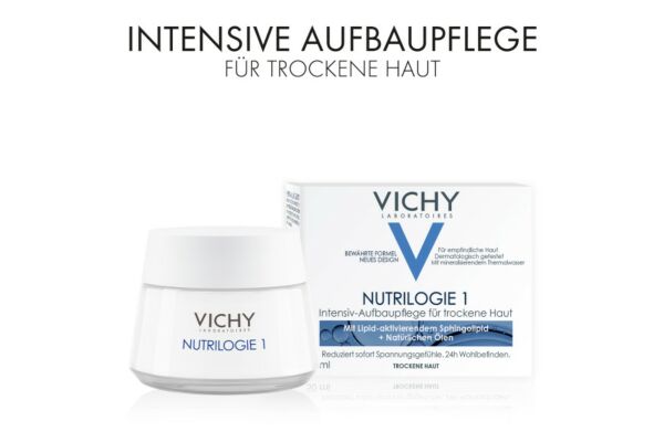 Vichy Nutrilogie 1 crème peau mixte sèche 50 ml