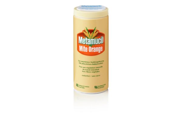 Metamucil N Mite Plv orange Ds 283 g