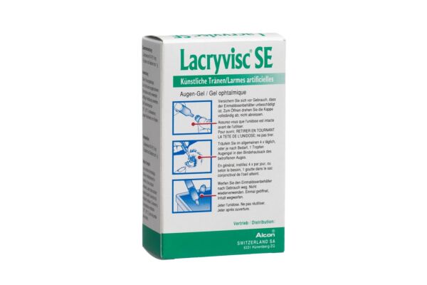 Lacryvisc SE gel opht 20 unidos 0.5 g