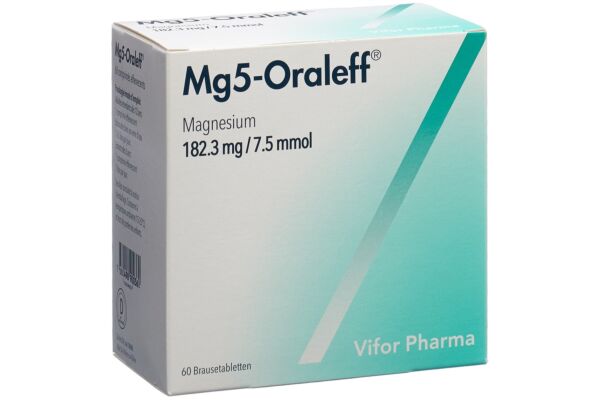 Mg5-Oraleff cpr eff 7.5 mmol bte 60 pce