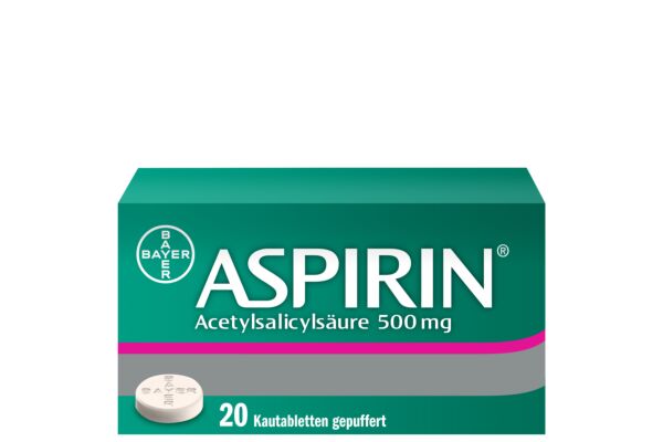 Aspirine cpr croquer 500 mg 20 pce