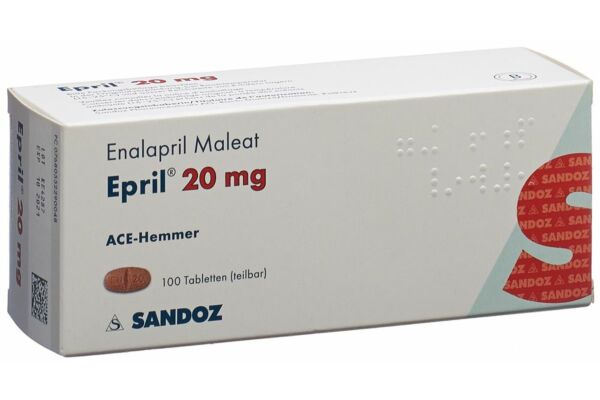 Epril cpr 20 mg 100 pce