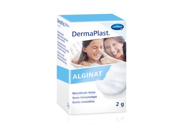 Dermaplast Alginat ouate hémostatique verre 2 g