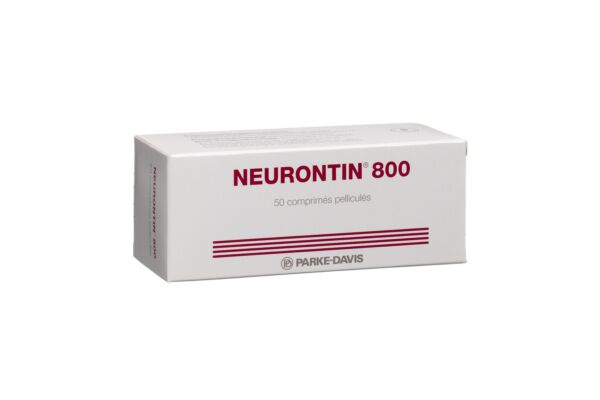 Neurontin Filmtabl 800 mg 50 Stk