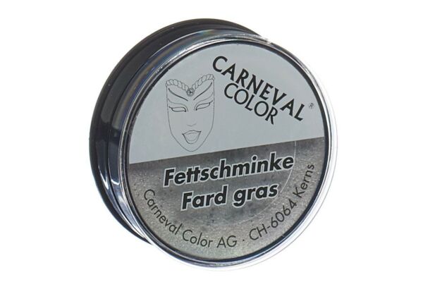 Carneval Color Fettschminke silber Ds 20 ml