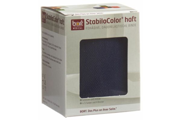 Bort Stabilo Color bande 8cmx5m cohésive bleu