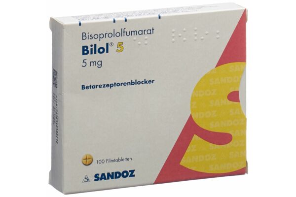 Bilol Filmtabl 5 mg 100 Stk