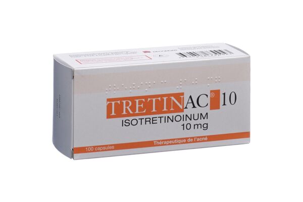 Trétinac caps moll 10 mg 100 pce