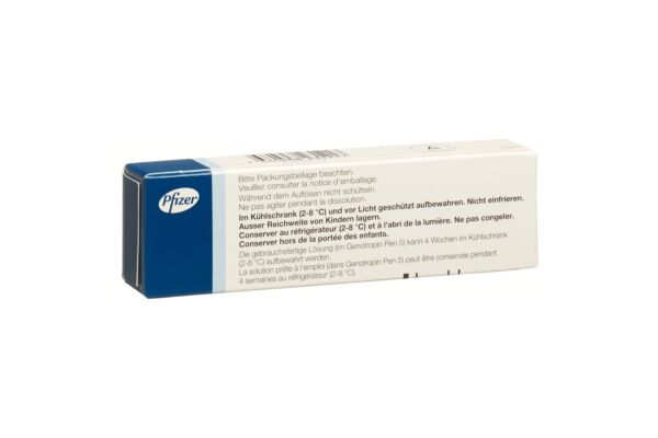 Genotropin Trockensub 5 mg mit Solvens Amp