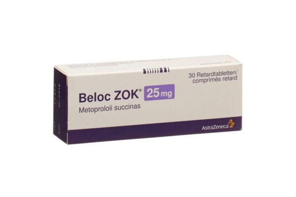 Beloc Zok Ret Tabl 25 mg 30 Stk