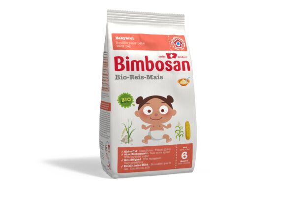 Bimbosan Bio riz-maïs recharge sach 400 g