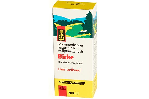 Schoenenberger Birke Heilpflanzensaft Fl 200 ml