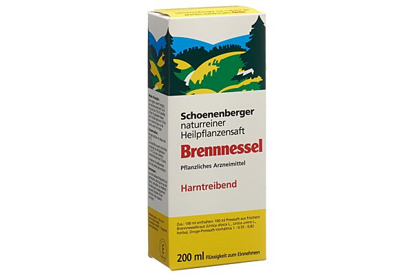 Schoenenberger Ortie suc de plantes médicinales fl 200 ml