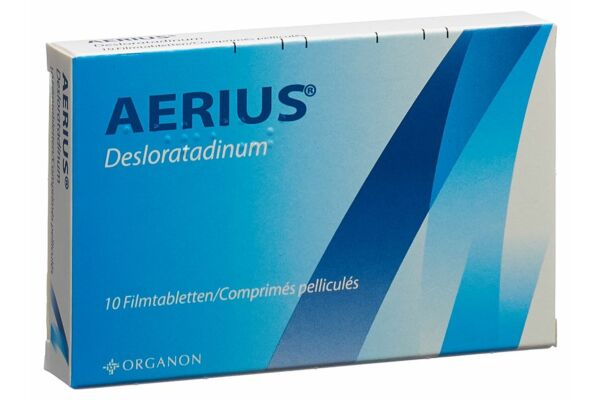 Aerius cpr pell 5 mg 10 pce