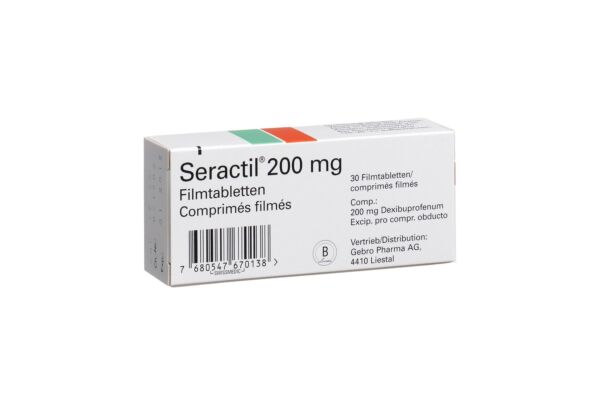 Seractil cpr pell 200 mg 30 pce