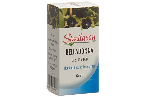 SIMILASAN Belladonna Glob D12/D15/D30 15 g