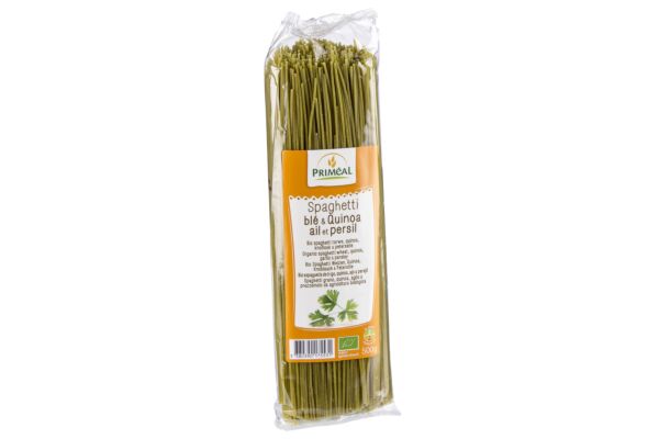 Priméal Spaghetti Quinoa Knoblauch-Petersilie 500 g