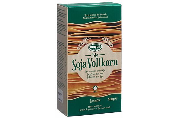 Morga Soja Vollkorn Lasagne Bio 500 g